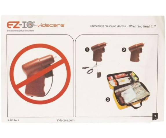 Набір для навчання внутрішньокісткового доступу ТИП 3