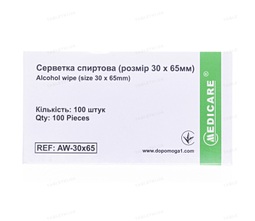 Серветки антибактеріальні