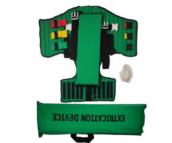 Засіб для іммобілізації голови, шиї та грудного відділу хребта типу KED