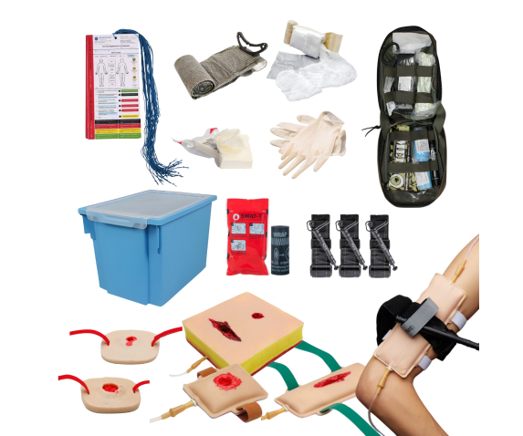 Навчальний комплект "Домедична допомога при кровотечах"