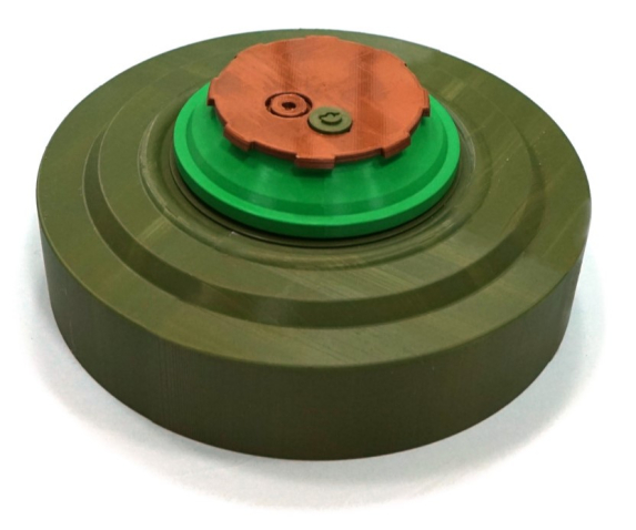 Макет протитанкової навчальної  міни ТМ-62