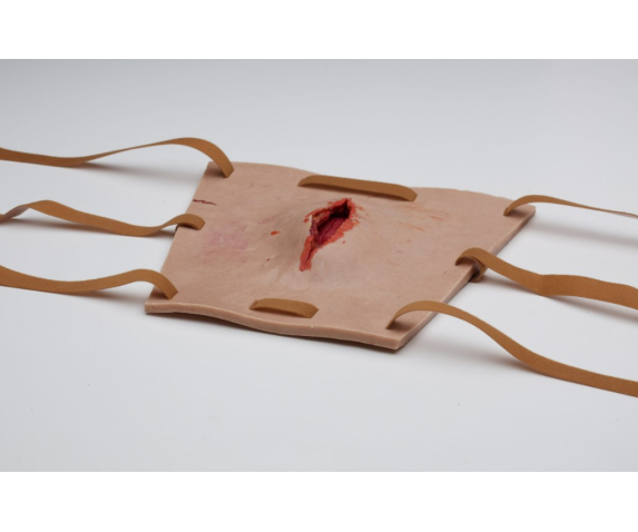 Тренажер для тампонування обширної поверхневої рани