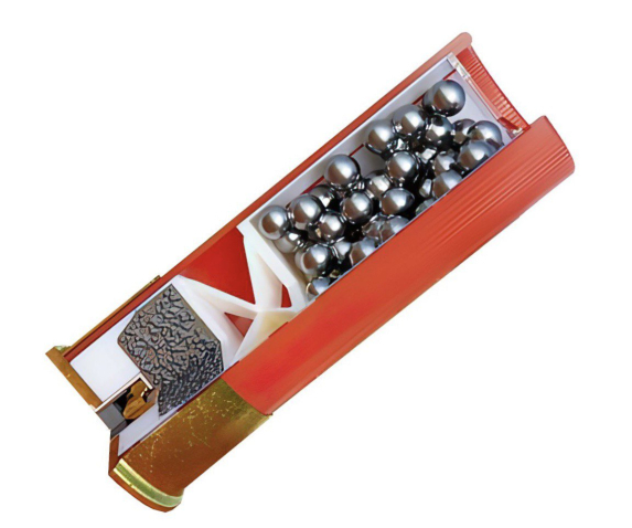 Макет патрону для гладкоствольної рушниці у розрізі 3/4