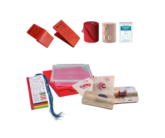 Навчальний комплект "Переломи, вивихи, розтягнення" 