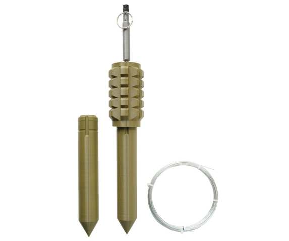 Протипіхотна уламкова міна натяжної дії «ПОМЗ-2М» макет