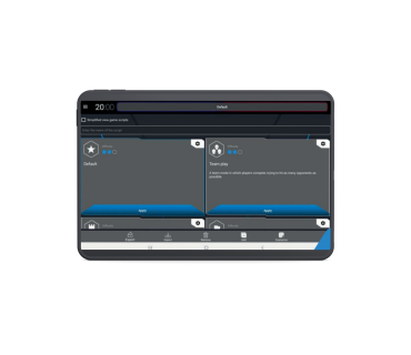 Планшет із додатком LASERTAG Operator