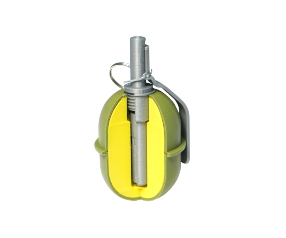 Макет гранати РГД-5 у розрізі