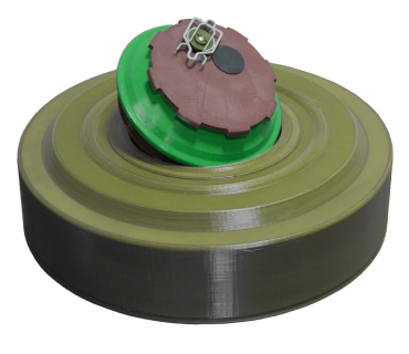 Протитанкова міна «ТМ-62» з «МВЧ-62» макет ро...