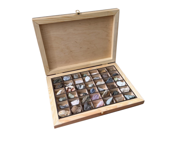 Колекція магматичних, осадових та метафорфічних гірських порід