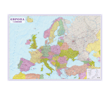 Європа. Політична карта