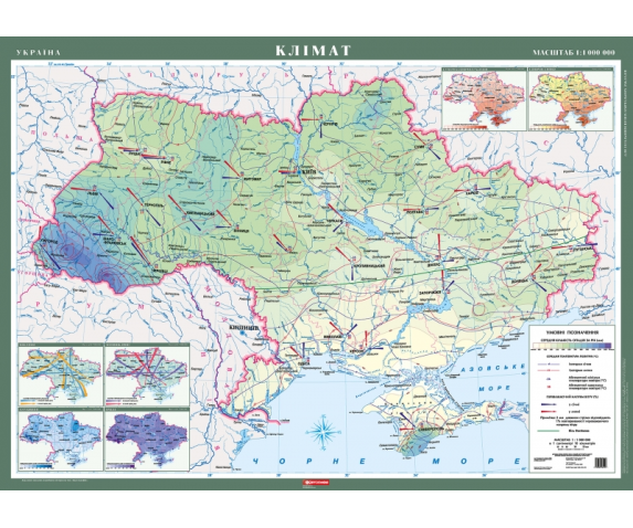 Україна. Клімат 