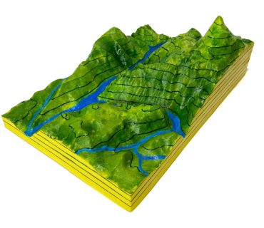 Модель розбірна “Яри та яруси”