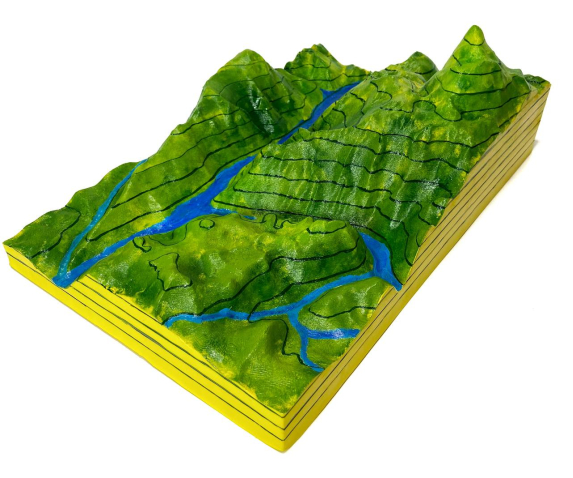 Модель розбірна “Яри та яруси”