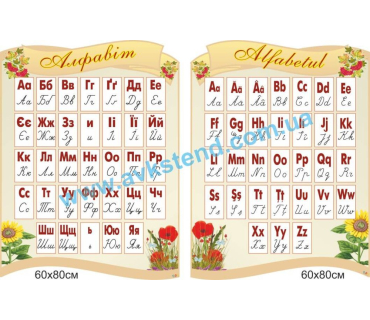 Комплект стендів для початкової школи румунсь...