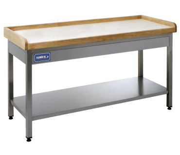 Стіл для борошняних виробів з полицею