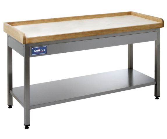 Стіл для борошняних виробів з полицею