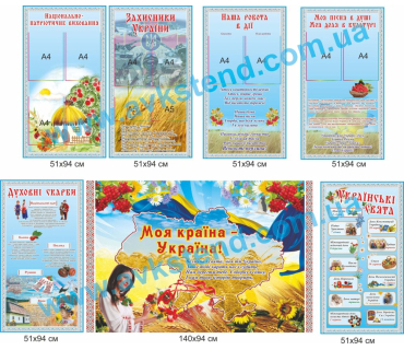 Комплект стендів із народознавства