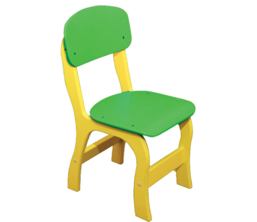 Стілець дитячий фанерний «Фантазія» фарбовани...