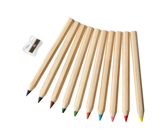 Кольорові олівці