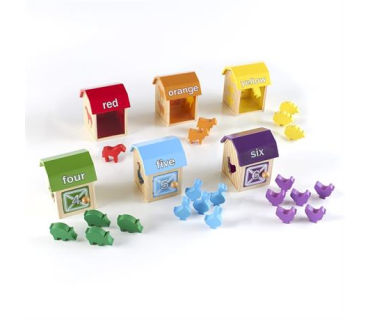 Набір-сортер  "Хто в будиночку?"