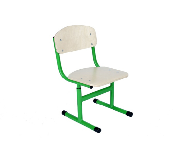 Стілець дитячий Т-подібний на круглій трубі, ...