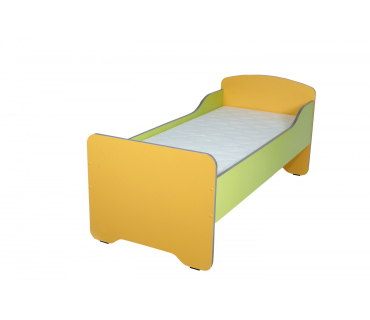 Ліжко дитяче без матрацу з високими бильцями