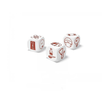 Кубики для настільної гри з піктограмами 