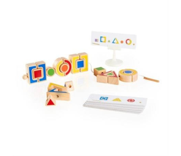 Дерев'яна шнурівка "Форми"