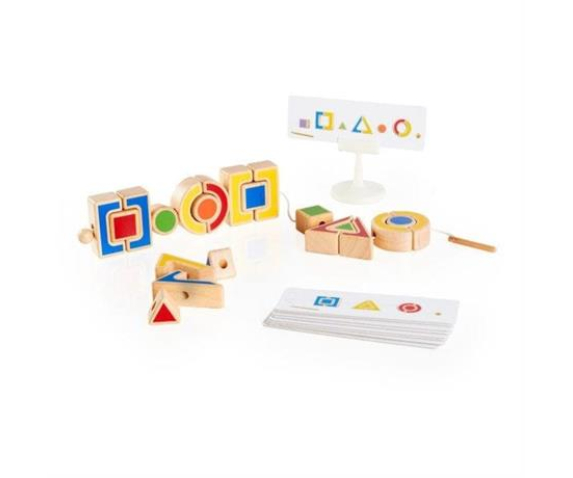 Дерев'яна шнурівка "Форми"