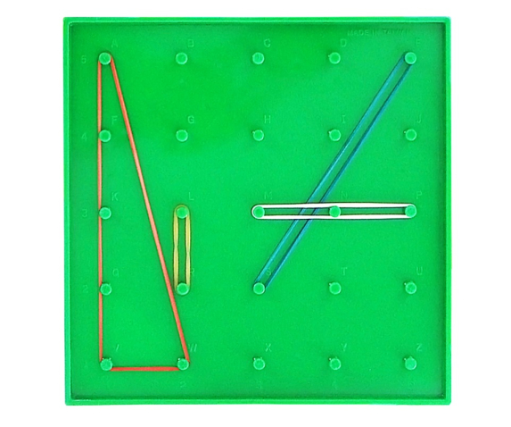 Математичний планшет (геоборд 15 x 15 см)