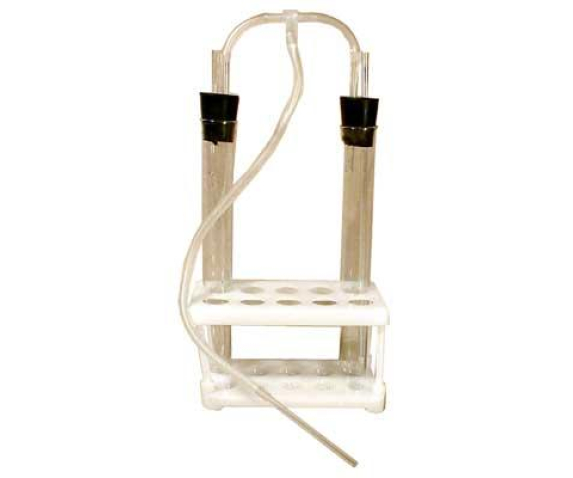 Прилад для порівняння вмісту СО2 у повітрі, що вдихається і видихається