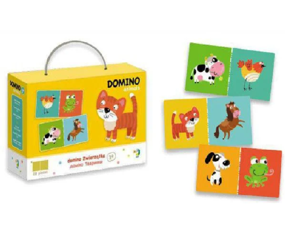 Настільна розвивальна гра доміно "Домашні тварини"