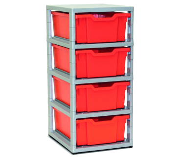 Стелаж пластиковий для зберігання дидактичног...