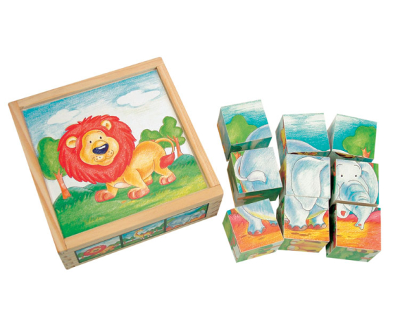 Кубики "Дикі тварини"