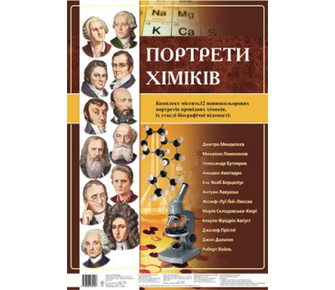 Портрети видатних хіміків світу