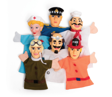 Ляльки-рукавички «Професії» (6 од.)