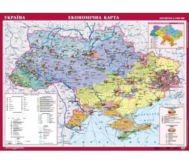 Україна. Економічна карта