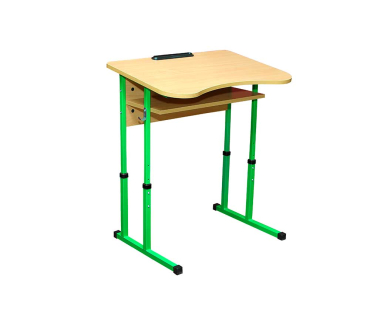 Парта учнівська одномісна антисколіозна з пол...
