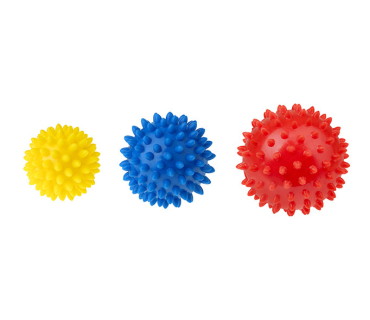 Набір гумових масажних м’ячиків