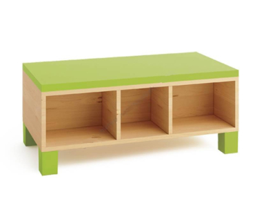 Лава для сидіння з поличками