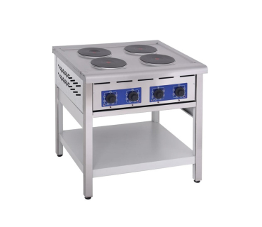 Плита електрична без духової шафи, 4 конфорки...