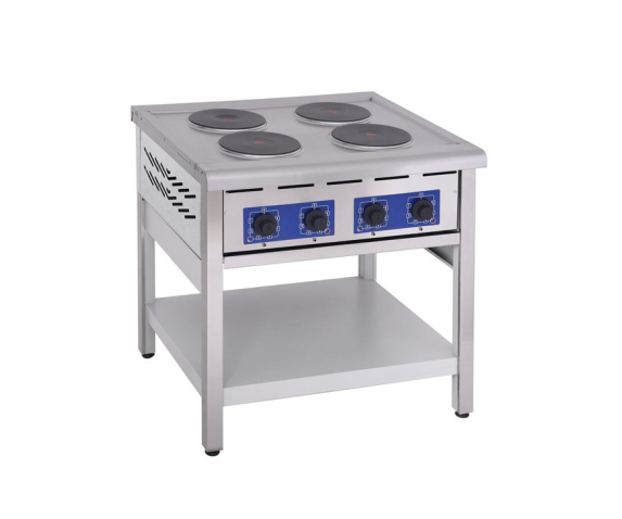 Плита електрична без духової шафи, 4 конфорки, тип 2