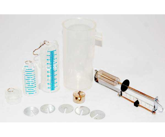 Циліндр вимірювальний з пристосуваннями (відерце Архімеда)