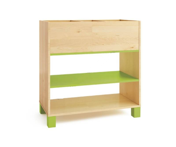 Відкритий стелаж з органайзером