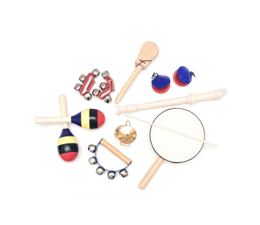 Набір дитячих музичних інструментів (12 од.)