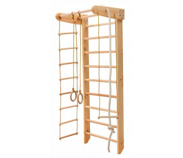 Спортивний куточок з мотузковим набором з сос...