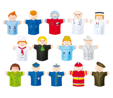 Ляльки-рукавички «Професії» (14 од.)