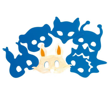 Шаблони маски. Лісові тварини