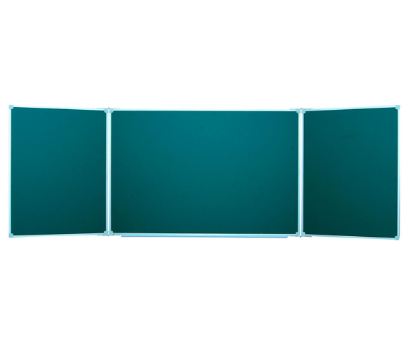 Дошка аудиторна магнітно-крейдова стаціонарна, 5 робочих поверхонь (400х100 см)