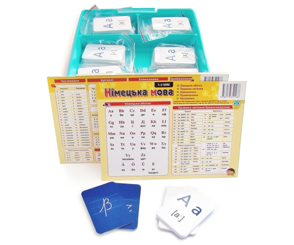 Наочно-дидактичний матеріал з німецької мови (на магнітній основі)